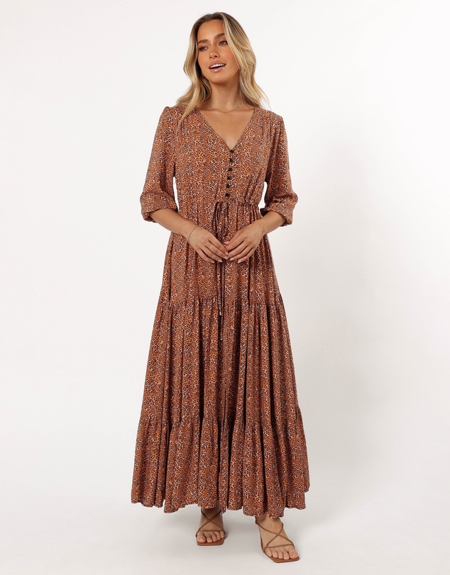 Petal & Pup - Kelda Dress - Leopard Print