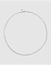 Najo - Cuban Men's Silver Chain Necklace 4.3mm