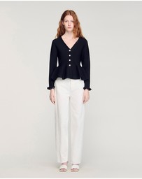 Sandro - Heather Cardi-Coat