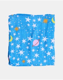Kip&Co - Stars And Moon Bamboo Swaddle - Babies