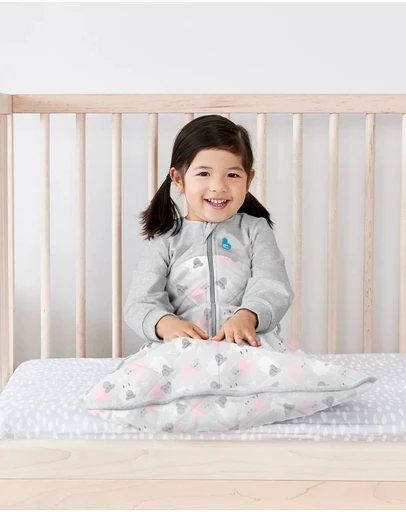 Love to Dream - Sleep Bag 2.5 TOG Organic Wool in Pink