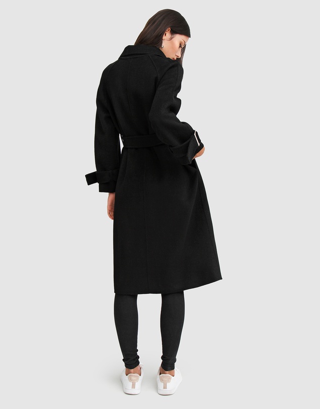 Belle & Bloom - Shore To Shore Belted Wool Coat