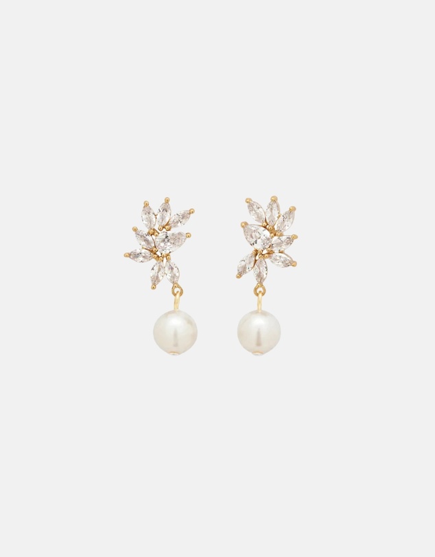 Stephanie Browne - Twilight Pearl Earrings