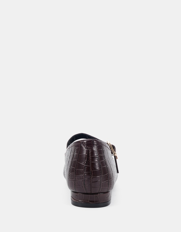Clarks - Maria Brown Croc