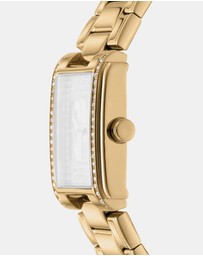 DKNY - Logo Gold Stainless Steel 23x30mm Watch