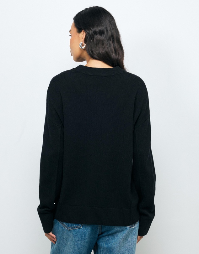 AERE - Zade Wool Blend Seam Detail Jumper