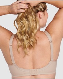 Naturana - Cotton Blend Full Coverage Wide Strap Bra