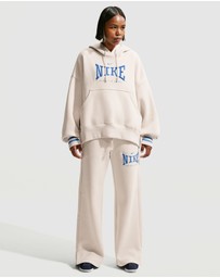 Nike - Sportswear Phoenix Fleece High-Waisted Wide-Leg Pants