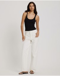 Atmos&Here - Lizzy High Rise Relaxed Jeans