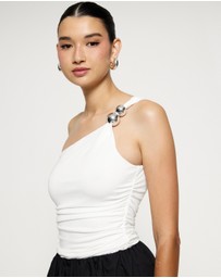 Lover - Brea One Shoulder Top