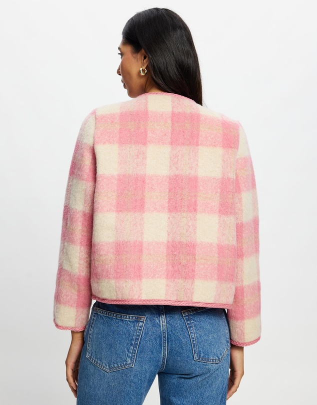 Mossée - Tamia Checkered Jacket