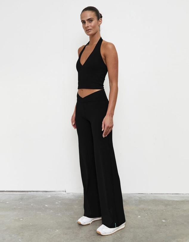 Pinky & Kamal - Straight Leg Wrap Pants