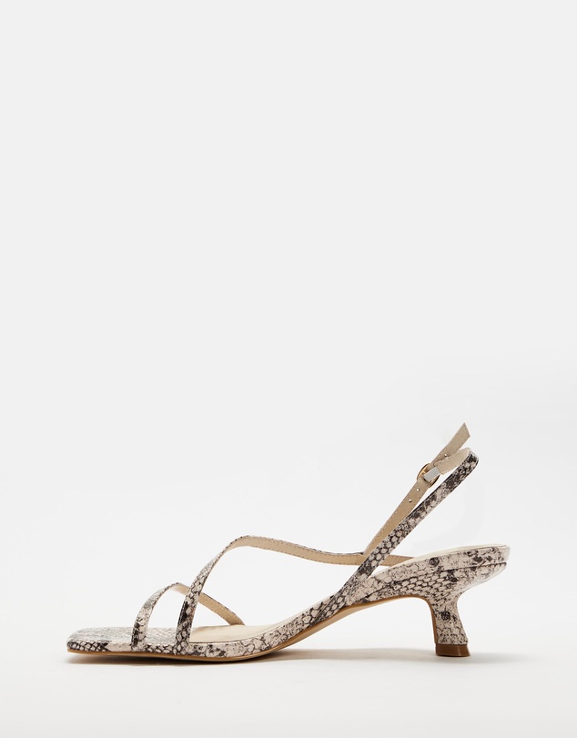AERE - Leather Slingback Heels