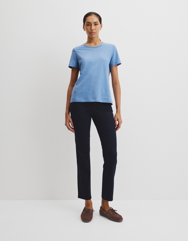 Country Road - Australian Good Earth Cotton Slub Short Sleeve T-shirt