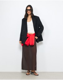 AERE - Double Breasted Blazer