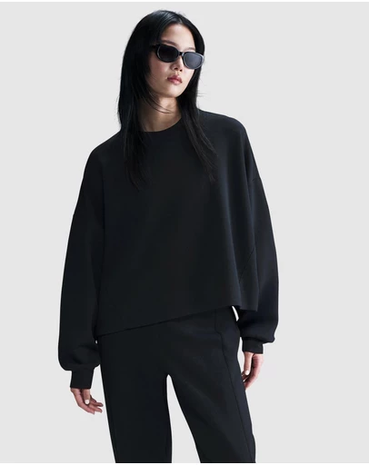 Nike - 24.7 ImpossiblySoft Dri-FIT Oversized Crew-Neck Top
