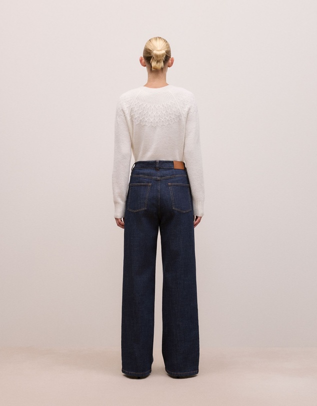 Trenery - Australian Cotton Blend High Waist Jean in Rinse Wash