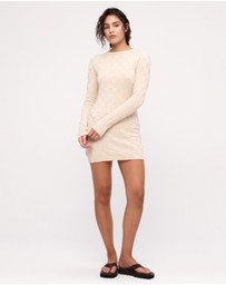 Zulu & Zephyr - Basketweave Knit Mini Dress