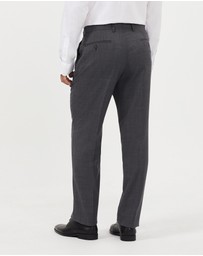 Van Heusen - Wool Blend Glen Check Suit Pant