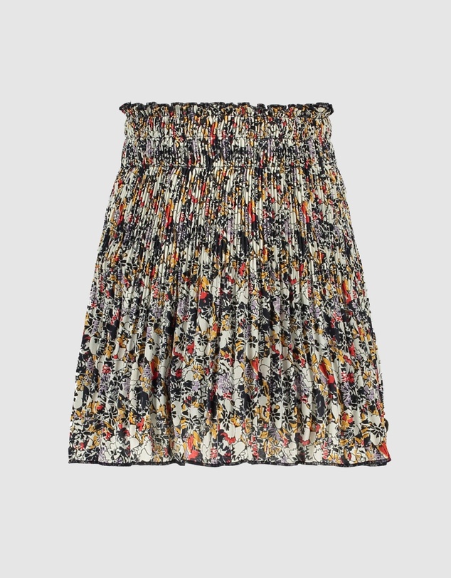 Like FLO - Pleated Floral Skirt - Kids-Teens