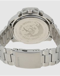 Diesel - Mega Chief Silver-Tone Analogue Watch