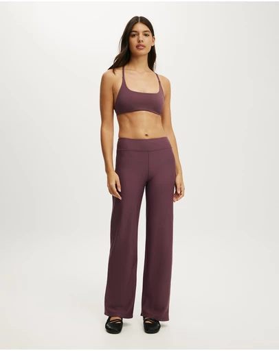 Cotton On Body Active - Fleece Lined Wide Leg Pant