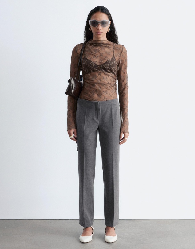 & Other Stories - LS Lace Top