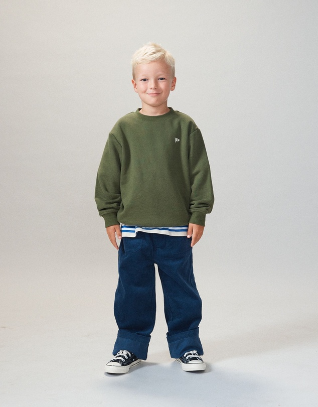 Sonnie - Corduroy Trouser -Navy