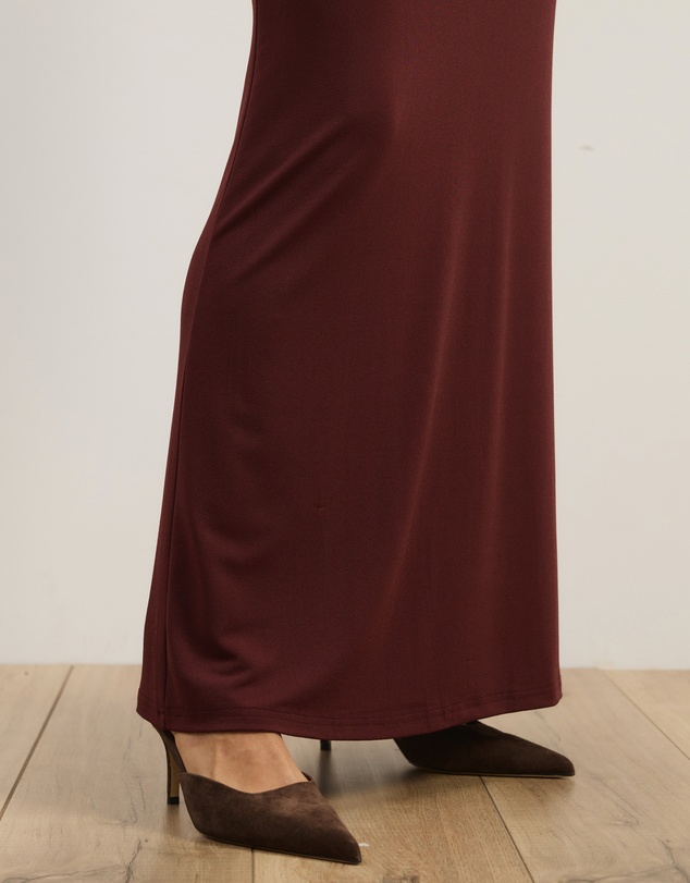 Atmos&Here - Hanna Long Sleeve Off-Shoulder Maxi Dress