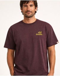 Banabae - Old Mate Adult Hemp Tee - Raisin