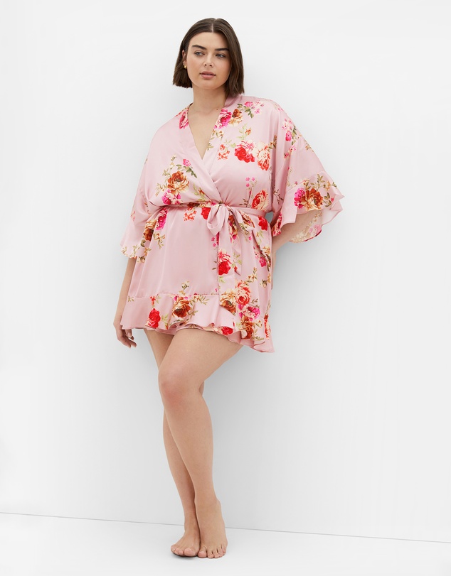 City Chic - Arcadia Short Kimono