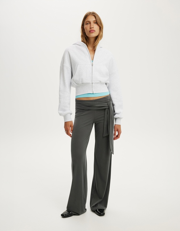 Cotton On - Oversized Zip Through Hoodie