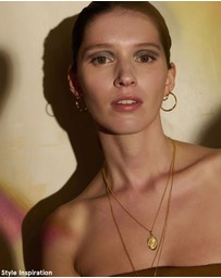 Rachel Jackson - Deco North Star Gold Necklace