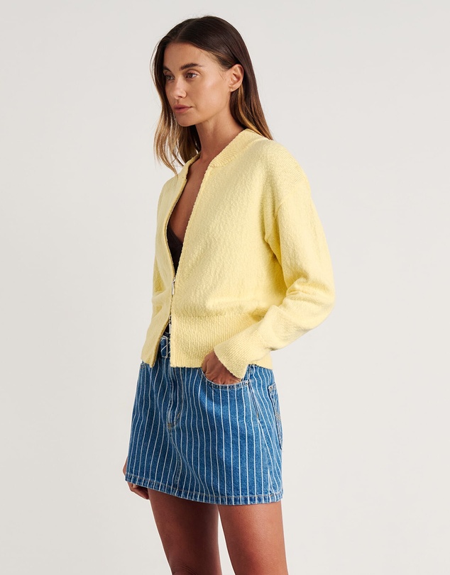 Jag - Arden Zip Knit Cardigan