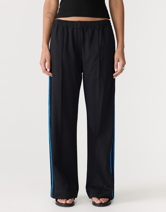 Bassike - Double Stripe Wide Leg Pants