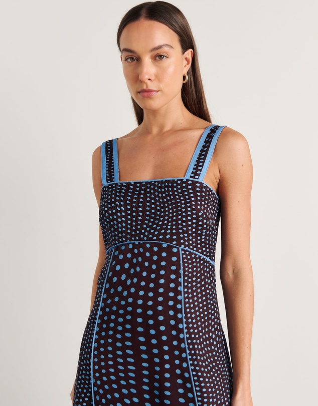 Jag - Ania Spot Midi Dress