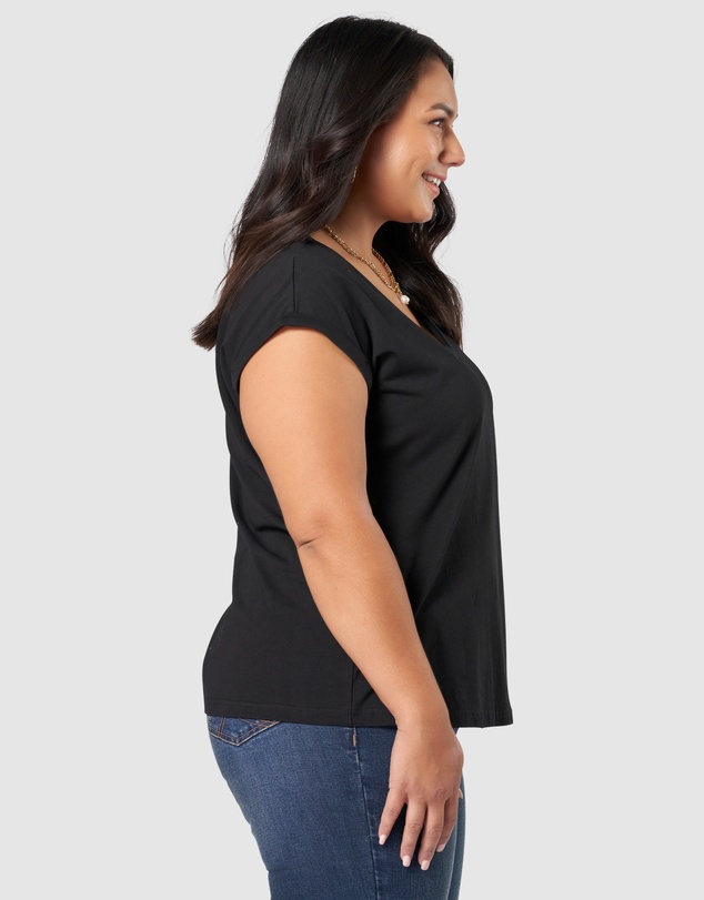 Something 4 Olivia - Emma V Neck Tee
