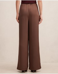 Forever New - Sara Satin Wide Leg Pants