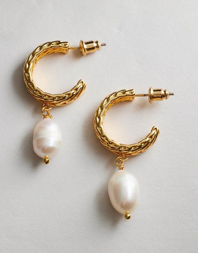 Native Sol - Romey Pearl Earrings
