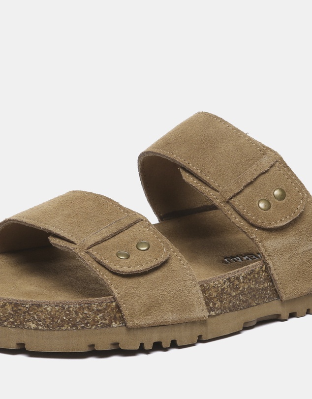 EVERAU - EverAU Ugg Aurelia Cow Suede Upper Sandals
