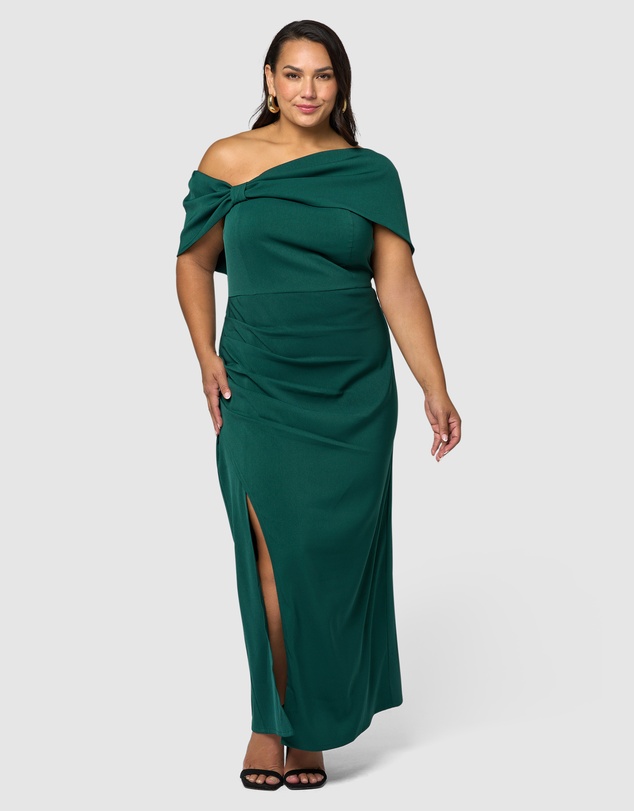 Pink Dusk by Curve Project - Damn Fine Maxi Dress