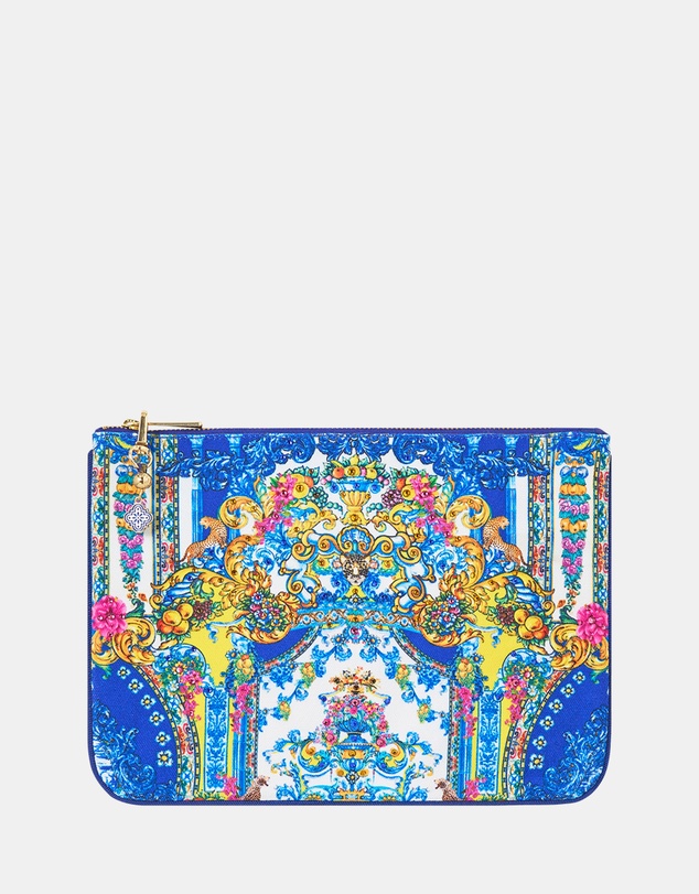 Camilla - Small Canvas Clutch