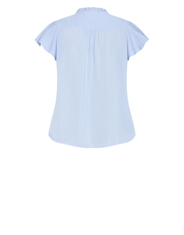 City Chic - Drama Queen Short Sleeve Shirt