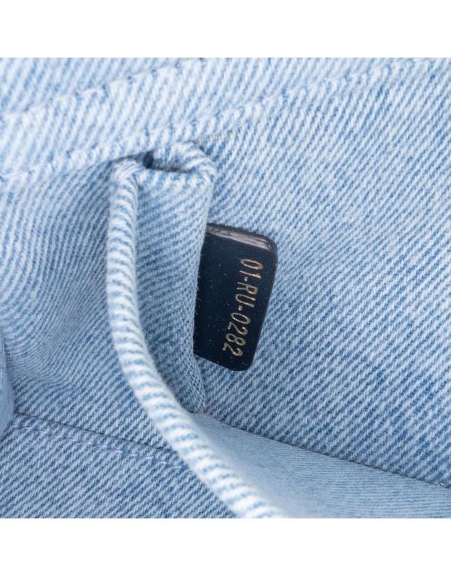 Pre-Loved by Azura Reborn - Pre-Loved dior Pre-owned Dior Caro Denim Handbag