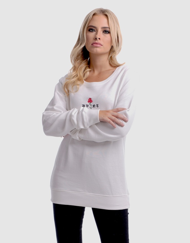 DVNT - Barbed Rose Crewneck