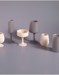 porter green - mecc | silicone unbreakable cocktail glasses