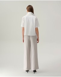 IDA+S - Claire Cotton Button Down Top