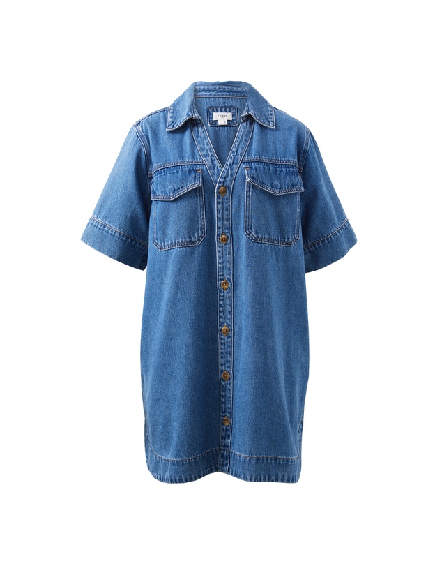 Ceres Life - Sammy Denim Shirt Dress