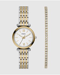 Fossil - Carlie Two Tone Analogue Watch