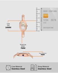 Fossil - Sloan Rose Gold Analogue Watch